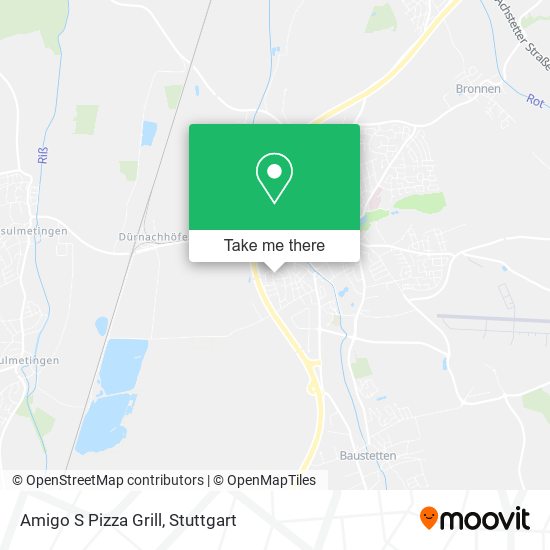 Карта Amigo S Pizza Grill