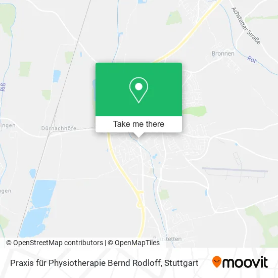 Карта Praxis für Physiotherapie Bernd Rodloff