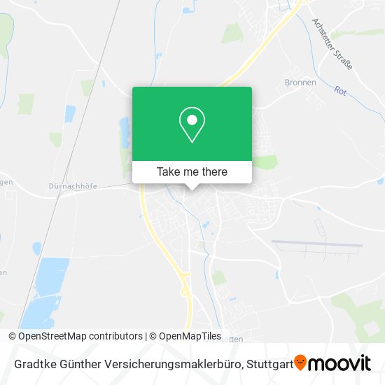 Gradtke Günther Versicherungsmaklerbüro map