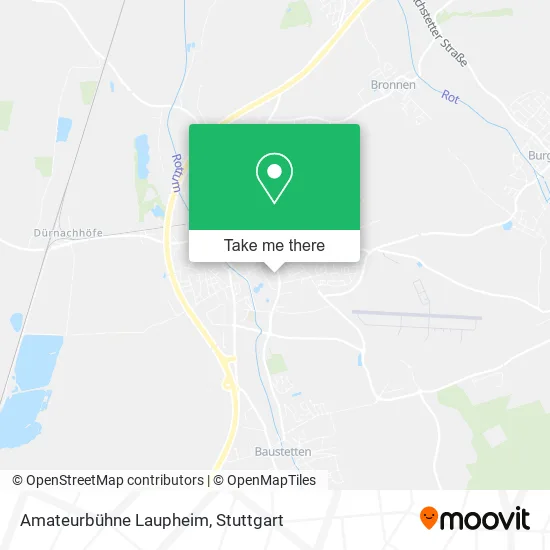 Карта Amateurbühne Laupheim