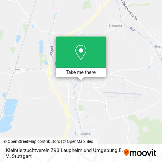 Kleintierzuchtverein Z93 Laupheim und Umgebung E. V. map