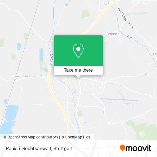 Panis i. Rechtsanwalt map
