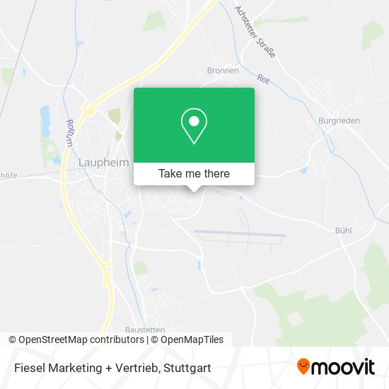 Карта Fiesel Marketing + Vertrieb