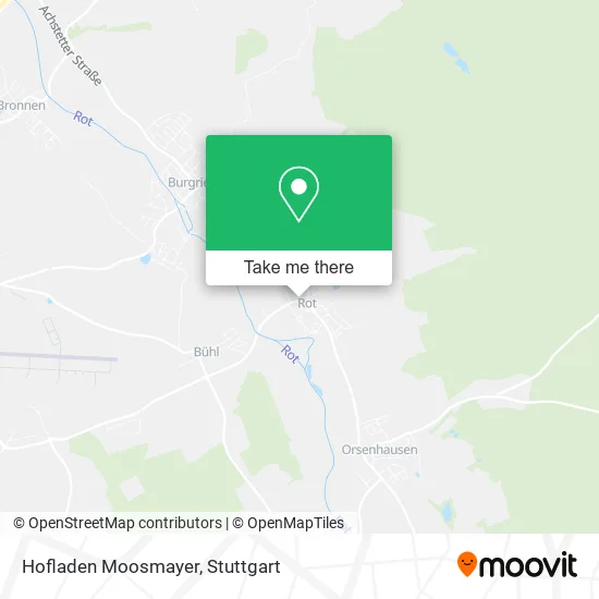 Карта Hofladen Moosmayer