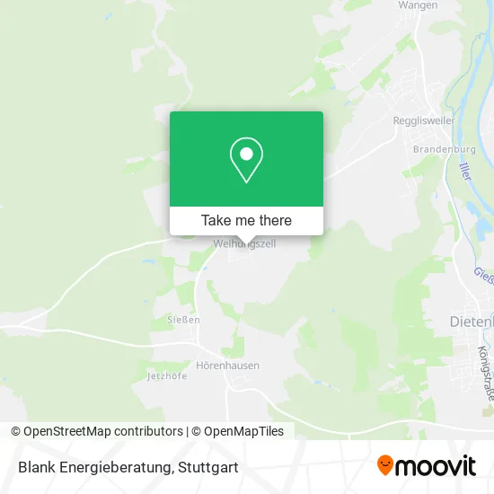 Карта Blank Energieberatung