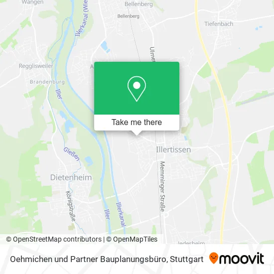 Карта Oehmichen und Partner Bauplanungsbüro