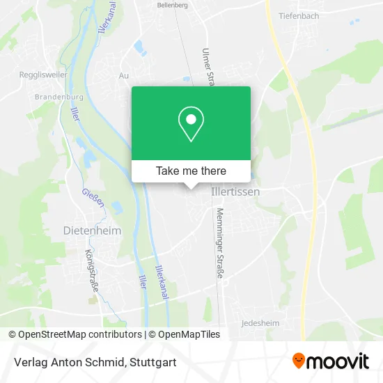 Карта Verlag Anton Schmid