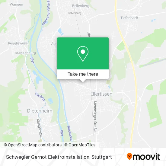 Карта Schwegler Gernot Elektroinstallation