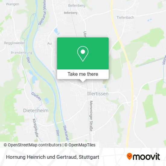Карта Hornung Heinrich und Gertraud