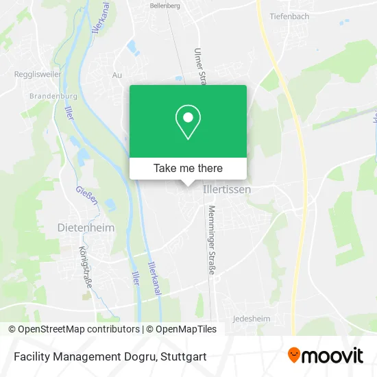 Карта Facility Management Dogru