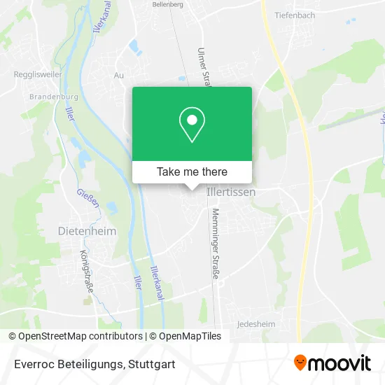 Карта Everroc Beteiligungs