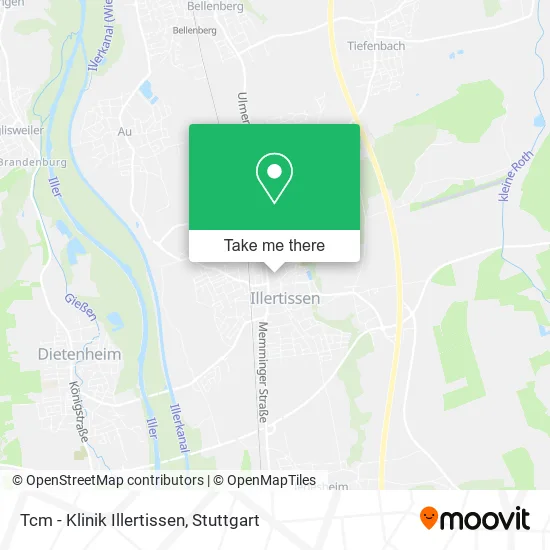 Карта Tcm - Klinik Illertissen