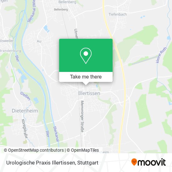 Urologische Praxis Illertissen map