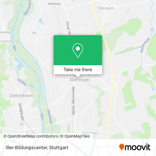 Iller-Bildungscenter map