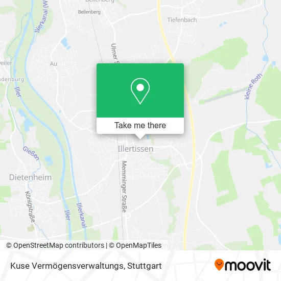 Карта Kuse Vermögensverwaltungs