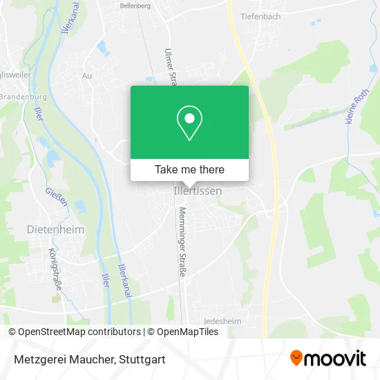 Карта Metzgerei Maucher