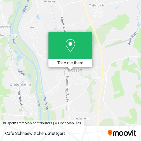 Cafe Schneewittchen map