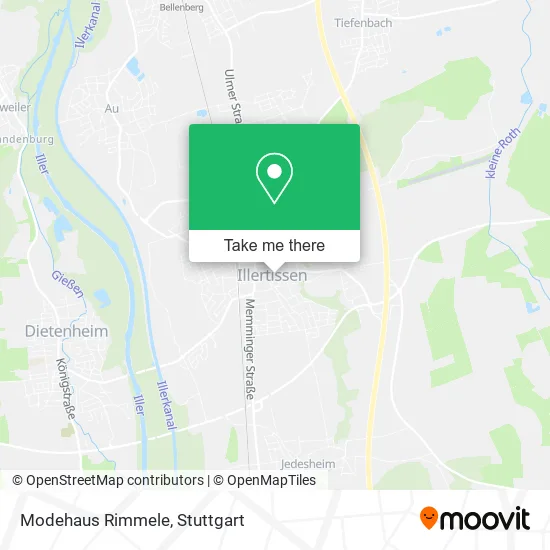 Карта Modehaus Rimmele