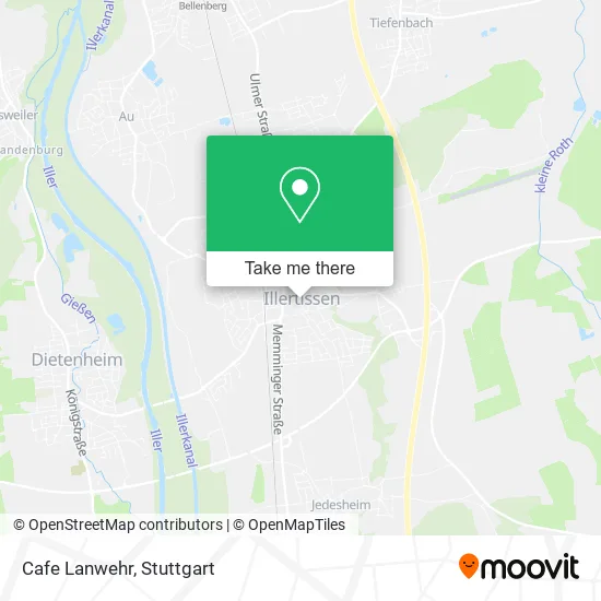 Карта Cafe Lanwehr