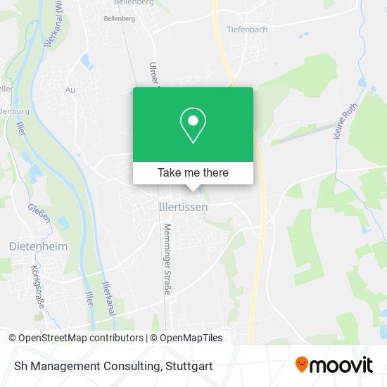 Sh Management Consulting map