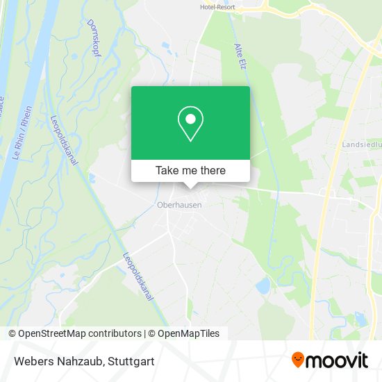 Карта Webers Nahzaub