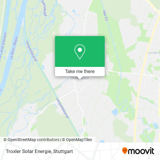 Troxler Solar Energie map