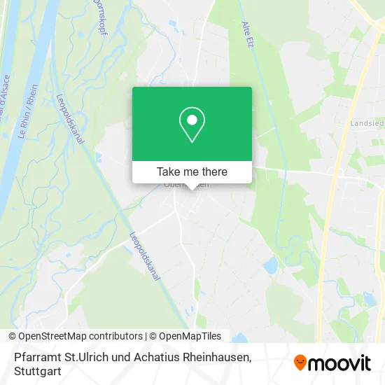 Карта Pfarramt St.Ulrich und Achatius Rheinhausen