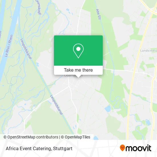 Карта Africa Event Catering