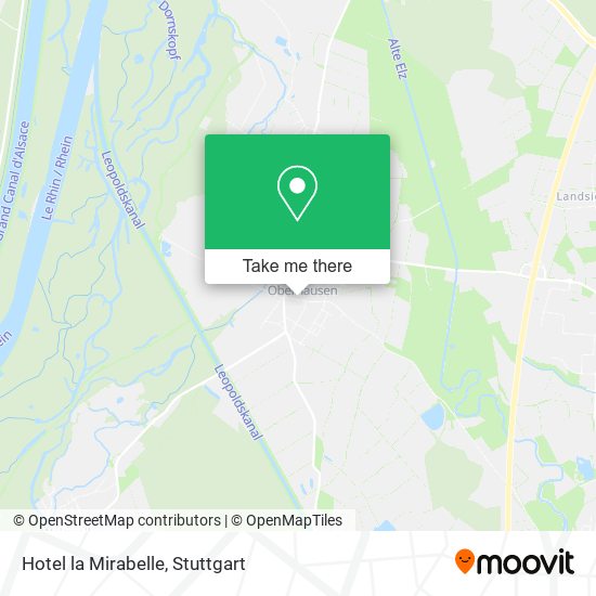 Карта Hotel la Mirabelle