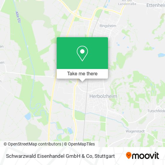 Карта Schwarzwald Eisenhandel GmbH & Co