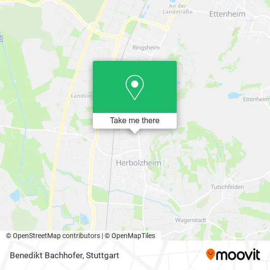 Benedikt Bachhofer map