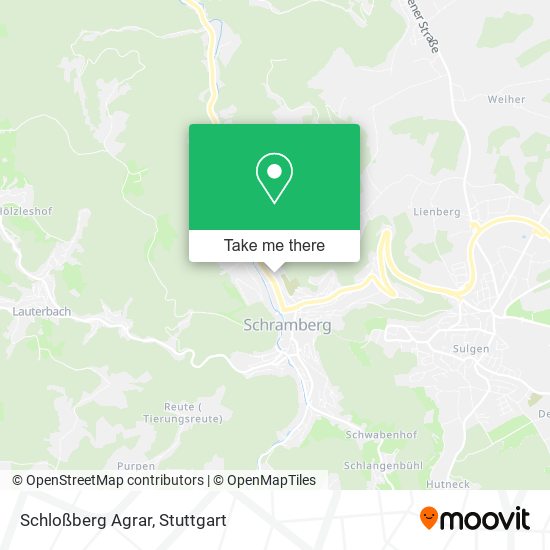 Schloßberg Agrar map
