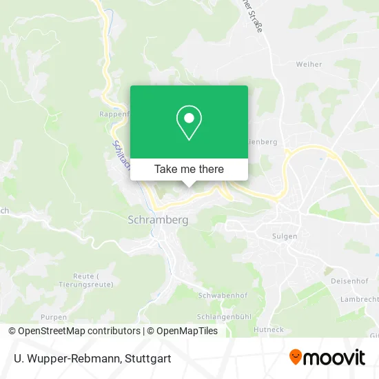 Карта U. Wupper-Rebmann