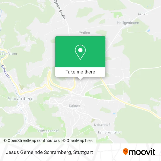 Карта Jesus Gemeinde Schramberg