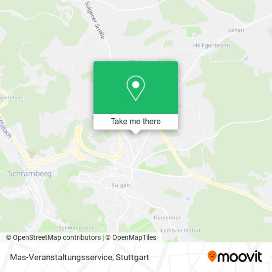 Карта Mas-Veranstaltungsservice