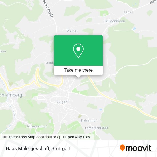 Haas Malergeschäft map