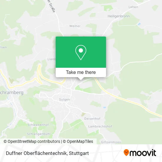 Карта Duffner Oberflächentechnik