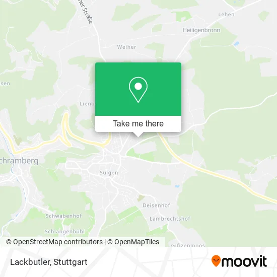 Карта Lackbutler