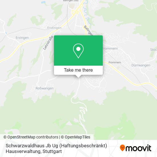 Schwarzwaldhaus Jb Ug (Haftungsbeschränkt) Hausverwaltung map