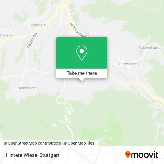 Карта Hintere Wiese
