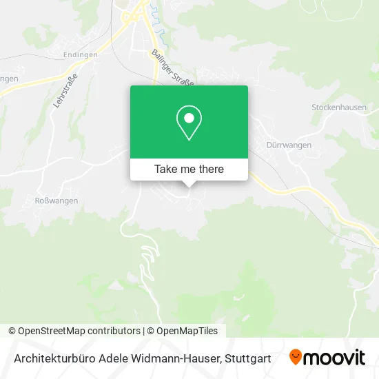 Карта Architekturbüro Adele Widmann-Hauser