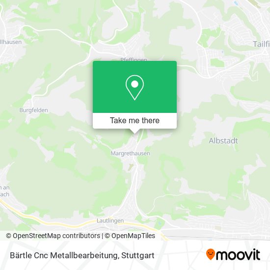 Bärtle Cnc Metallbearbeitung map