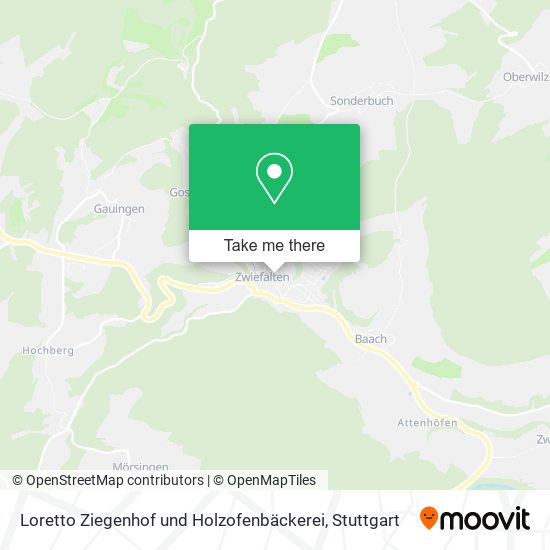 Loretto Ziegenhof und Holzofenbäckerei map