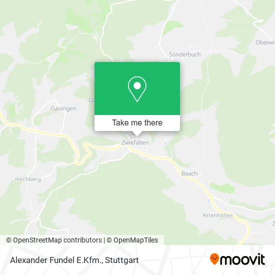 Карта Alexander Fundel E.Kfm.