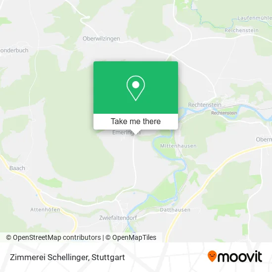 Карта Zimmerei Schellinger