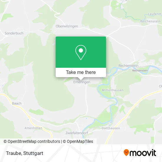 Карта Traube