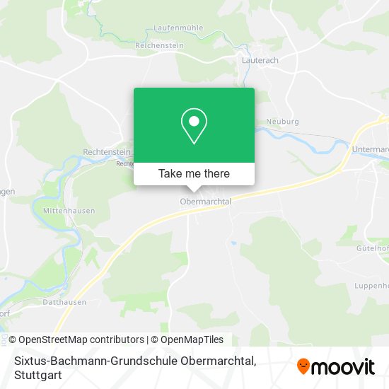 Карта Sixtus-Bachmann-Grundschule Obermarchtal