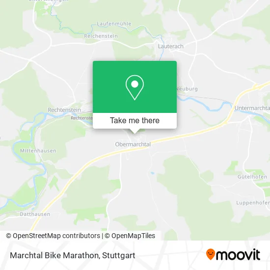 Карта Marchtal Bike Marathon