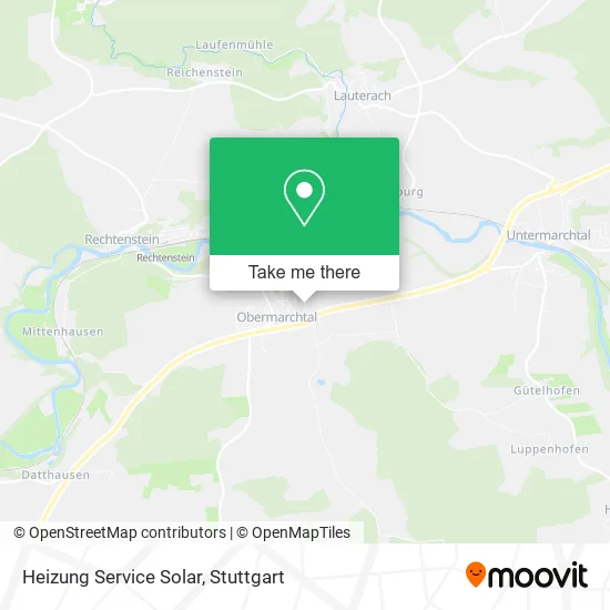 Heizung Service Solar map