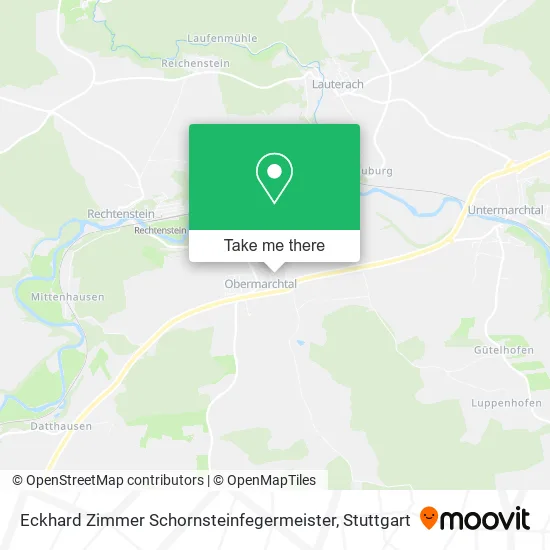 Карта Eckhard Zimmer Schornsteinfegermeister